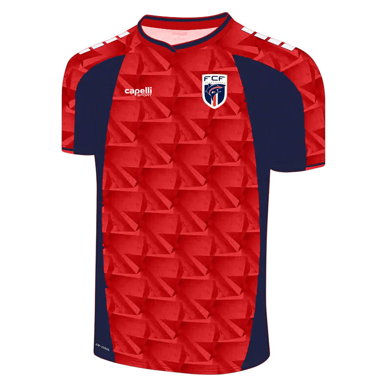 Terceira camisa vermelha do Cabo Verde 2026 Capelli Sport