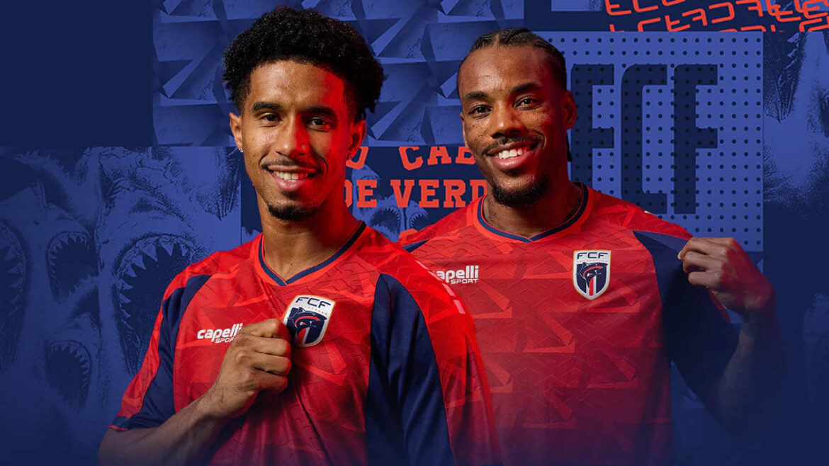 Terceira camisa vermelha do Cabo Verde 2026 Capelli Sport