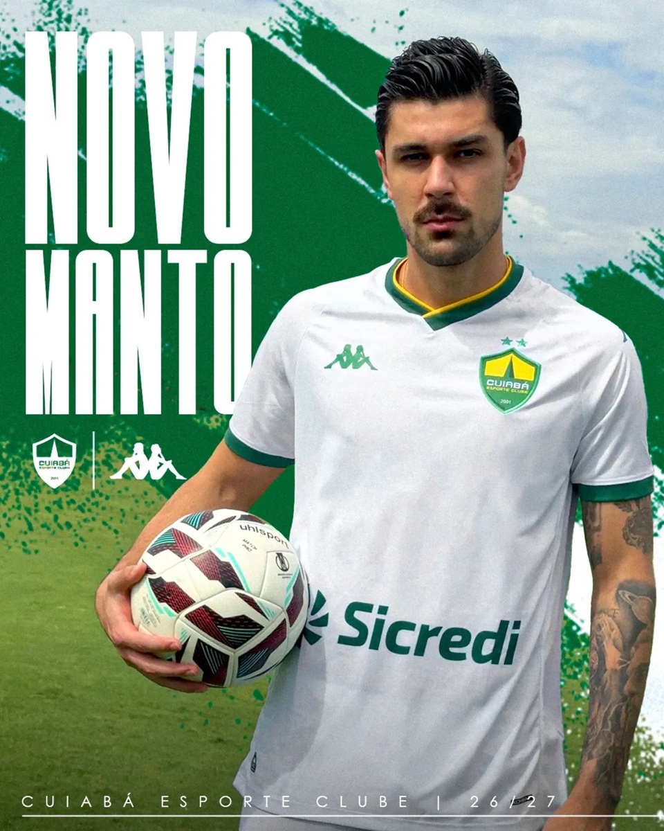 Cuiabá EC e Kappa lançam nova camisa reserva 2026-2027