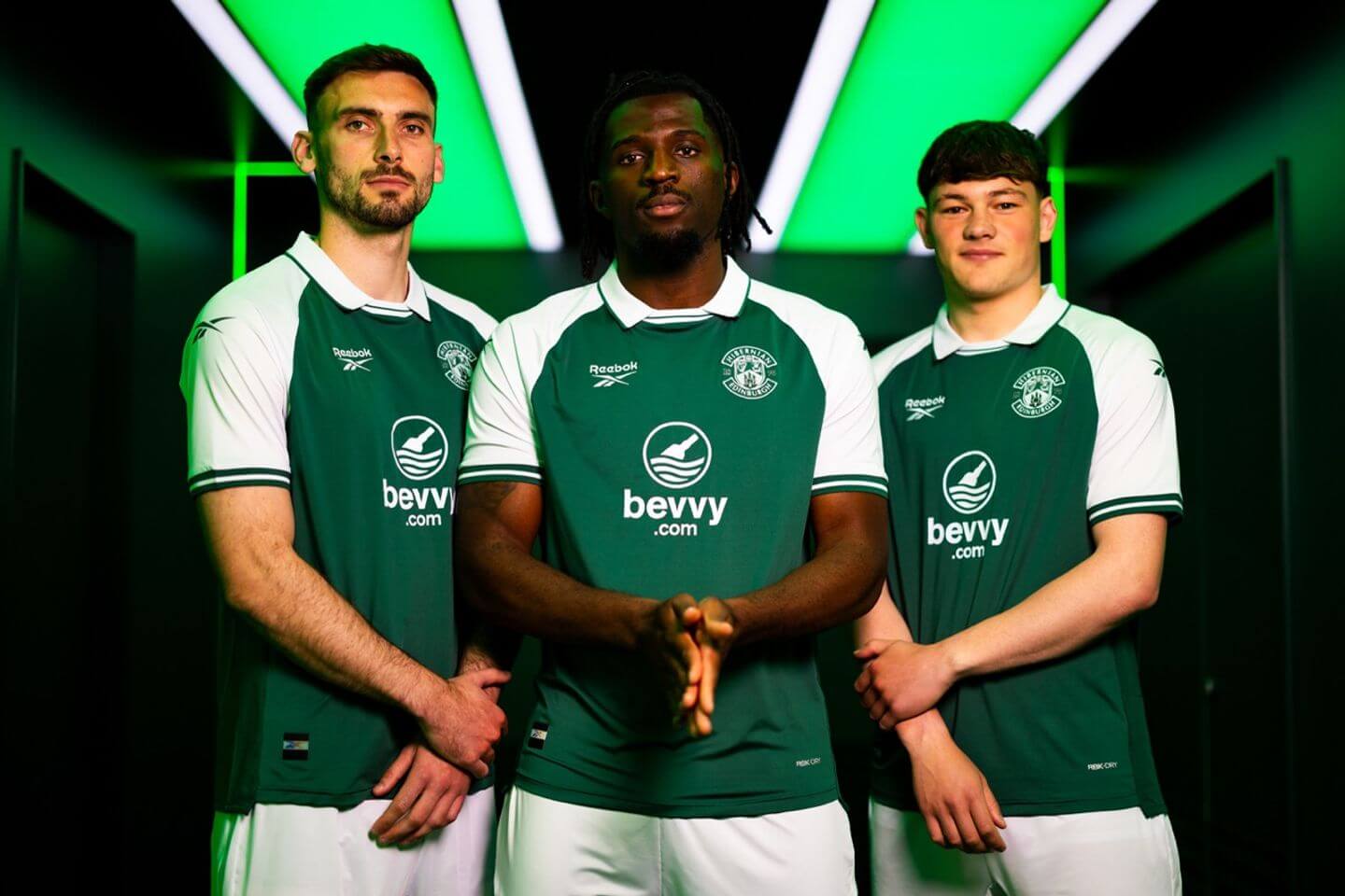 Camisa titular do Hibernian FC 2026-2027 Reebok