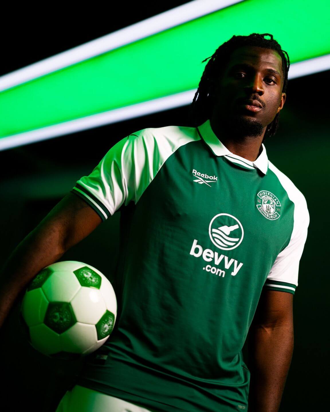Camisa titular do Hibernian FC 2026-2027 Reebok