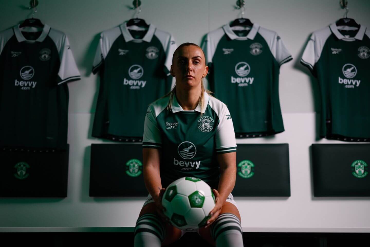 Camisa titular do Hibernian FC 2026-2027 Reebok