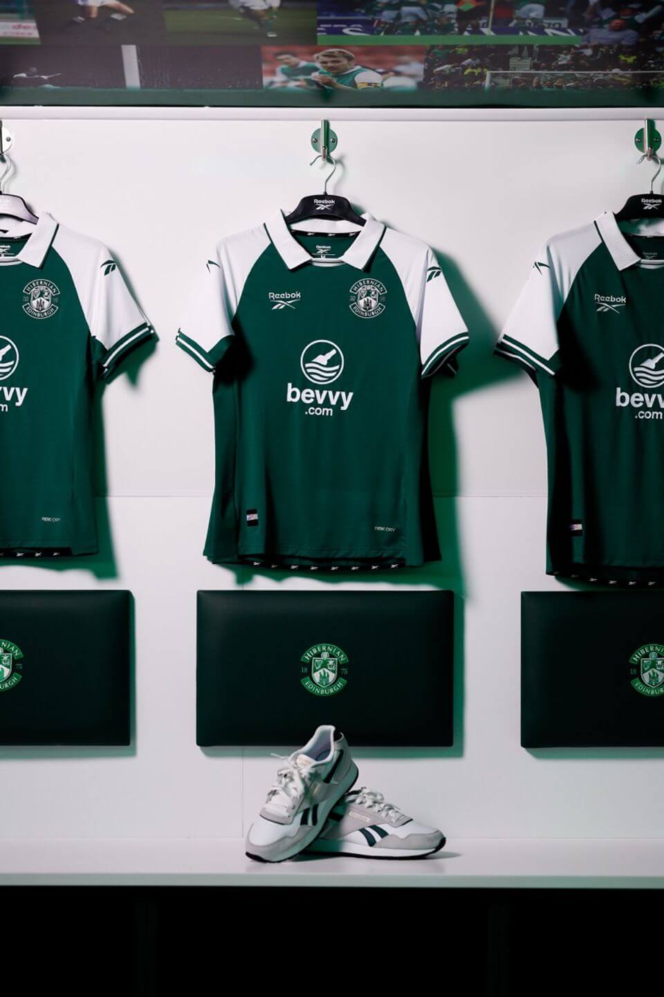 Camisa titular do Hibernian FC 2026-2027 Reebok