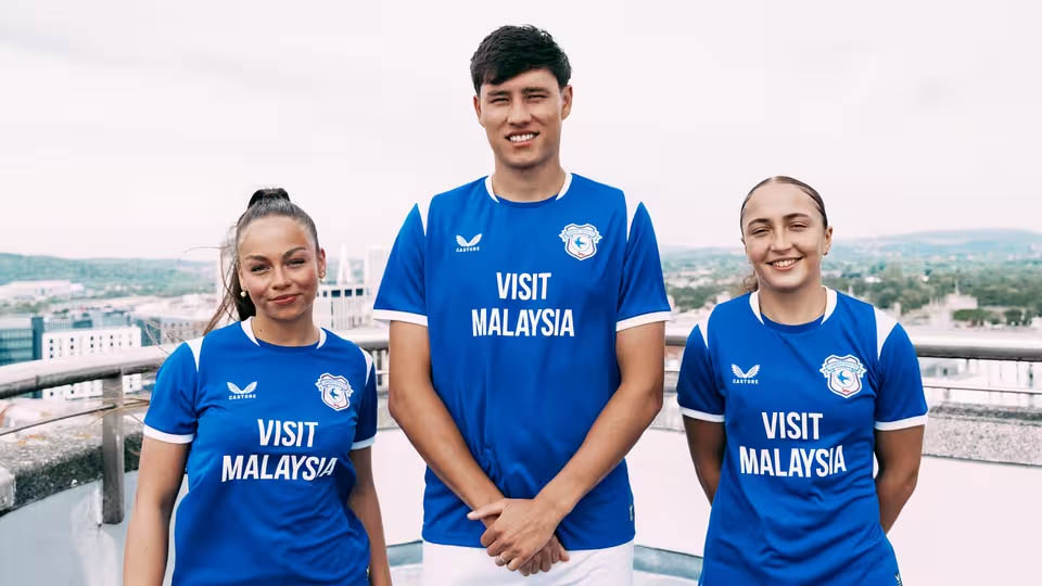 Camisa titular do Cardiff City 2026-2027 Castore