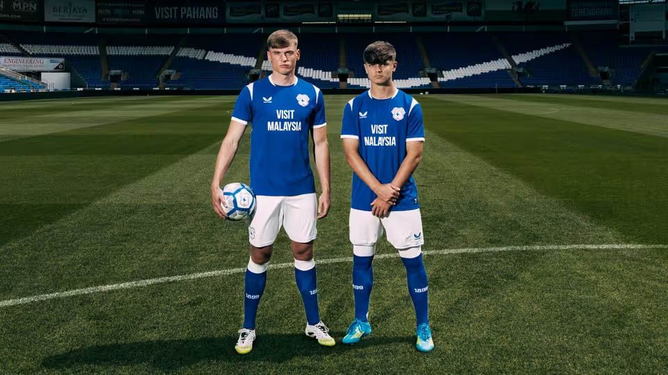 Camisa titular do Cardiff City 2026-2027 Castore