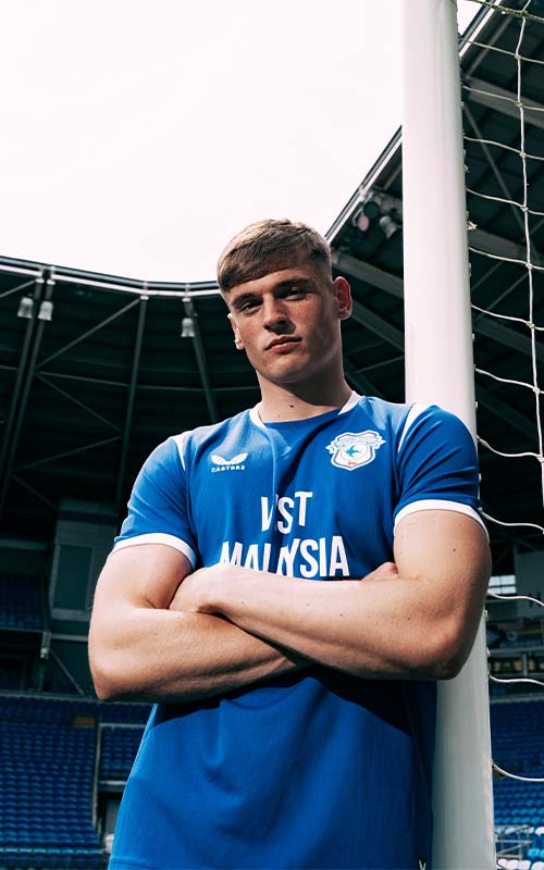 Camisa titular do Cardiff City 2026-2027 Castore
