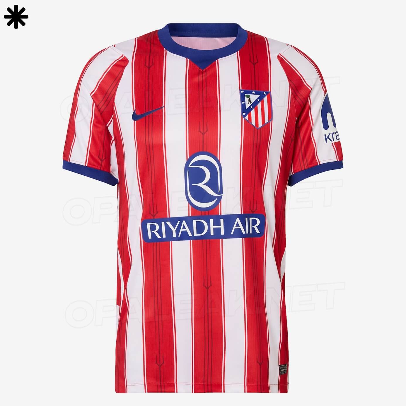Camisa titular do Atlético de Madrid 2026-2027 Nike