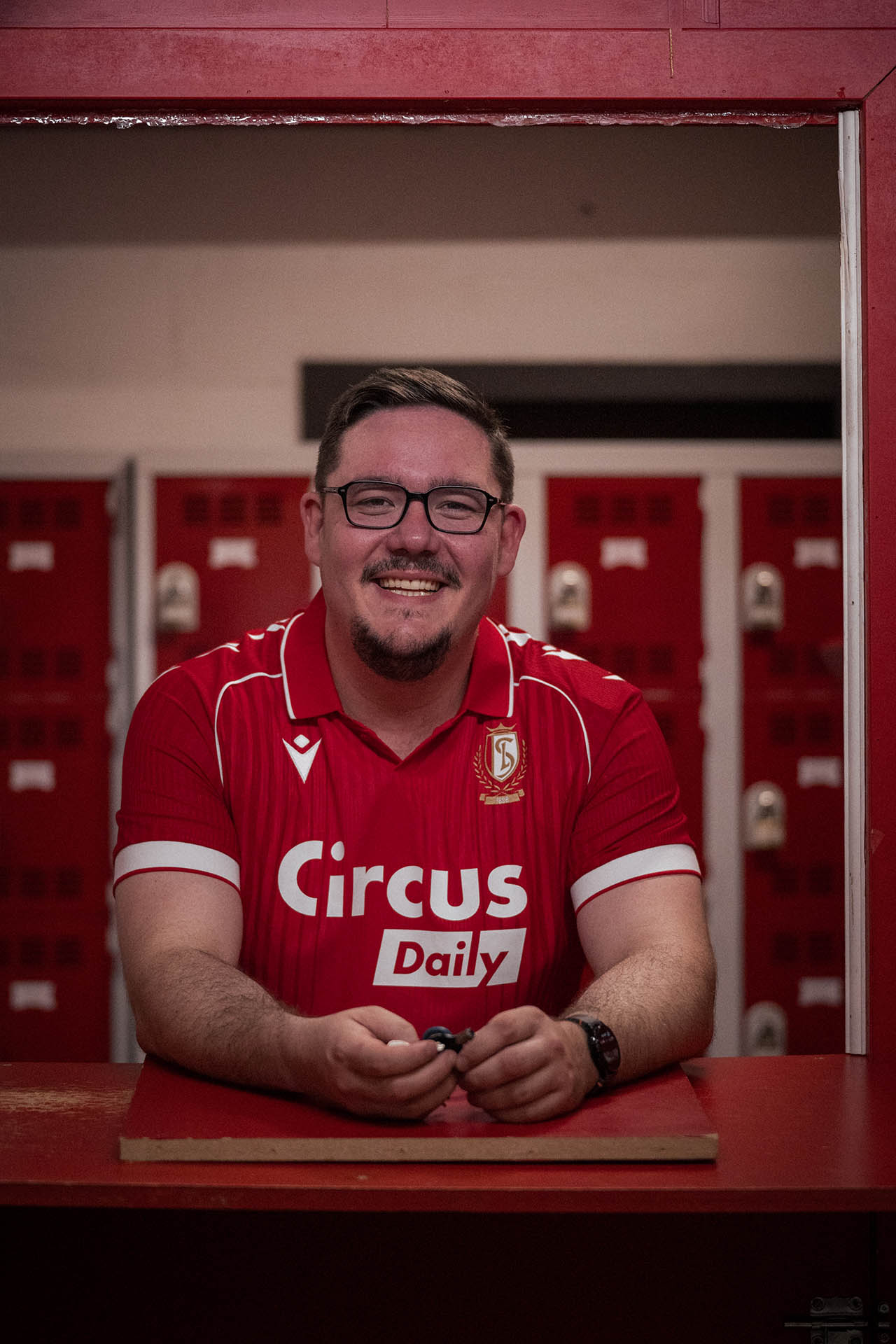 Camisa titular do Standard Liège 2026-2027 Macron