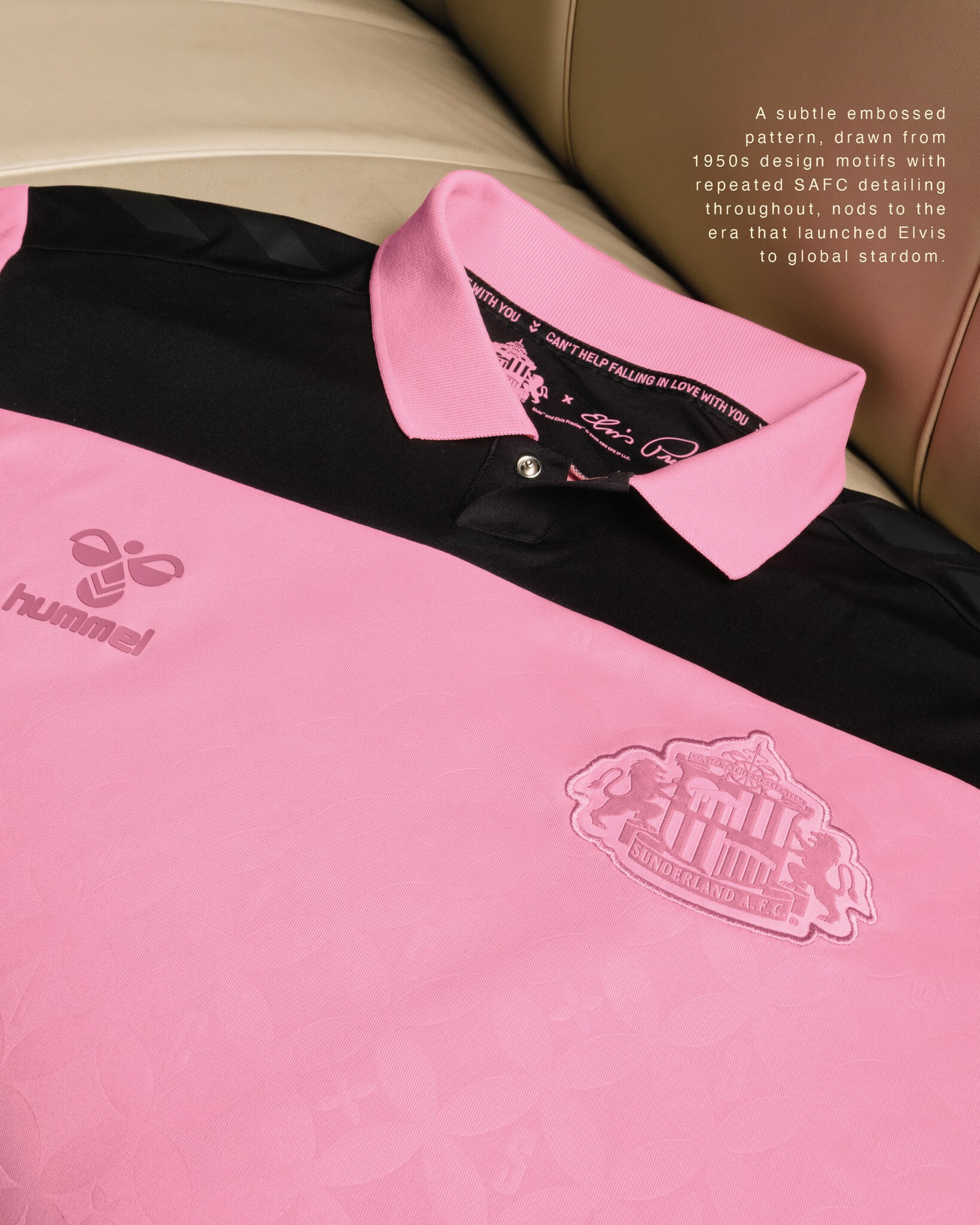 Camisa reserva do Sunderland AFC 2026-2027 Hummel x Elvis Presley