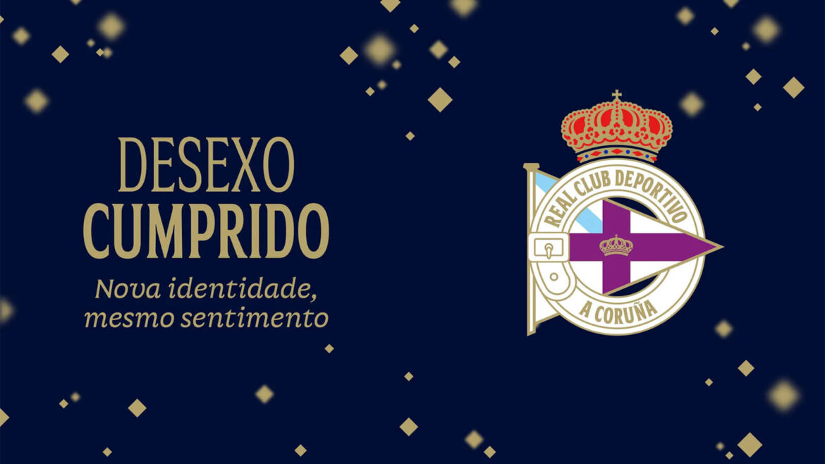 Deportivo A Coruña - Novo escudo