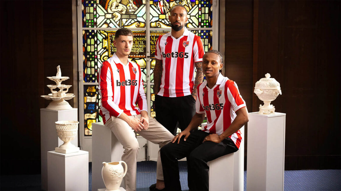 Camisa titular do Stoke City 2026-2027 Macron
