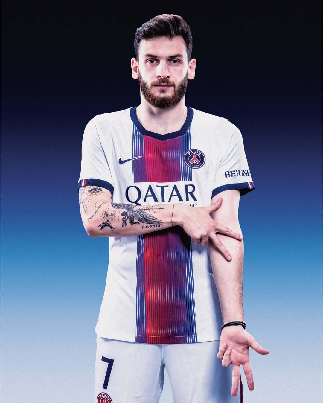 Camisa reserva do PSG 2026-2027 Nike kit