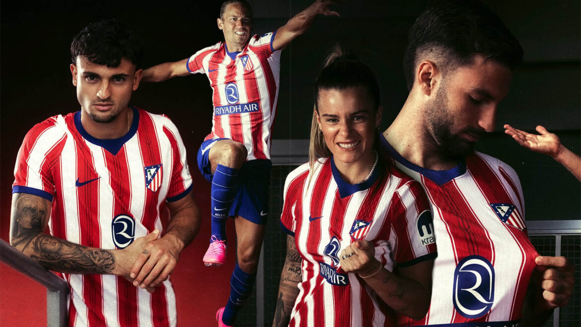 Camisa titular do Atlético de Madrid 2026-2027 Nike