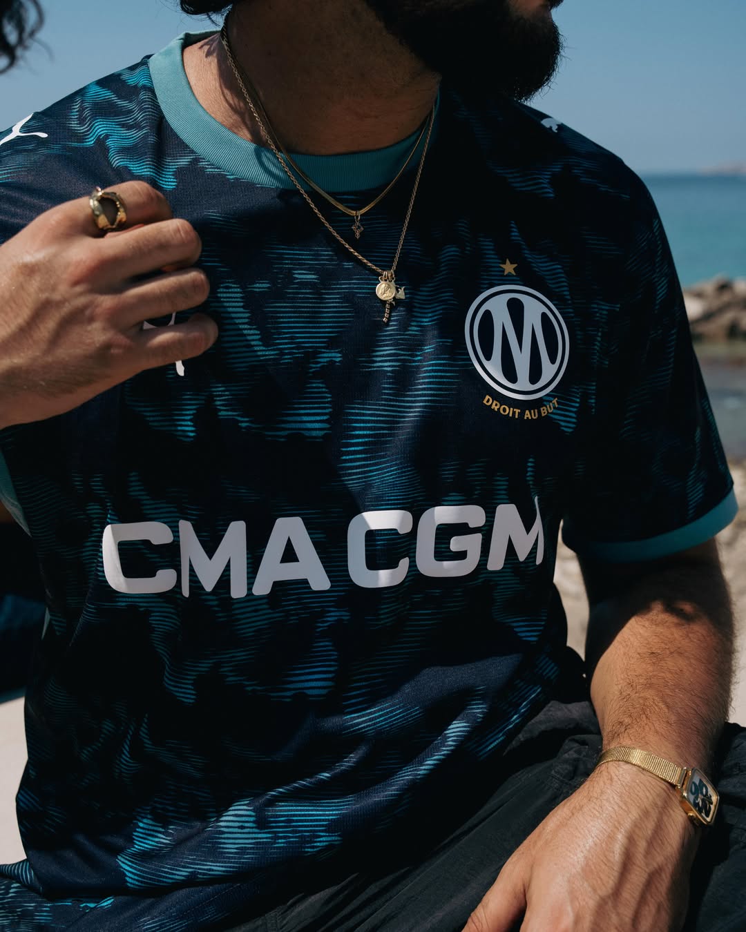 Olympique de Marseille e PUMA lançam nova camisa reserva 2026-2027