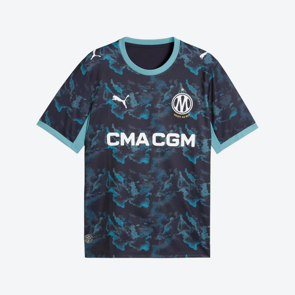 Olympique de Marseille e PUMA lançam nova camisa reserva 2026-2027