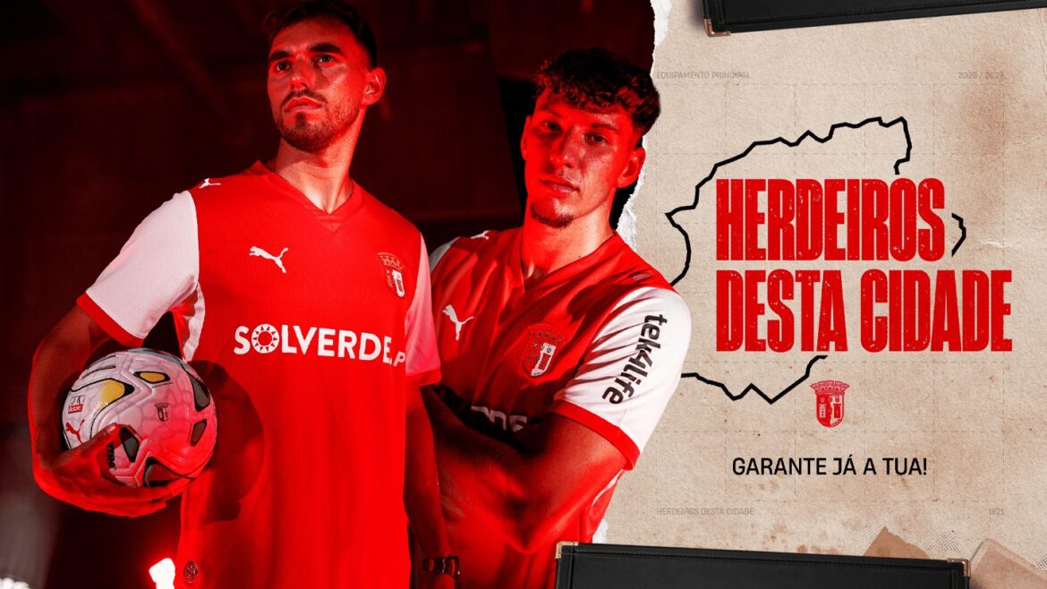 Camisa titular do Braga 2026-2027 PUMA