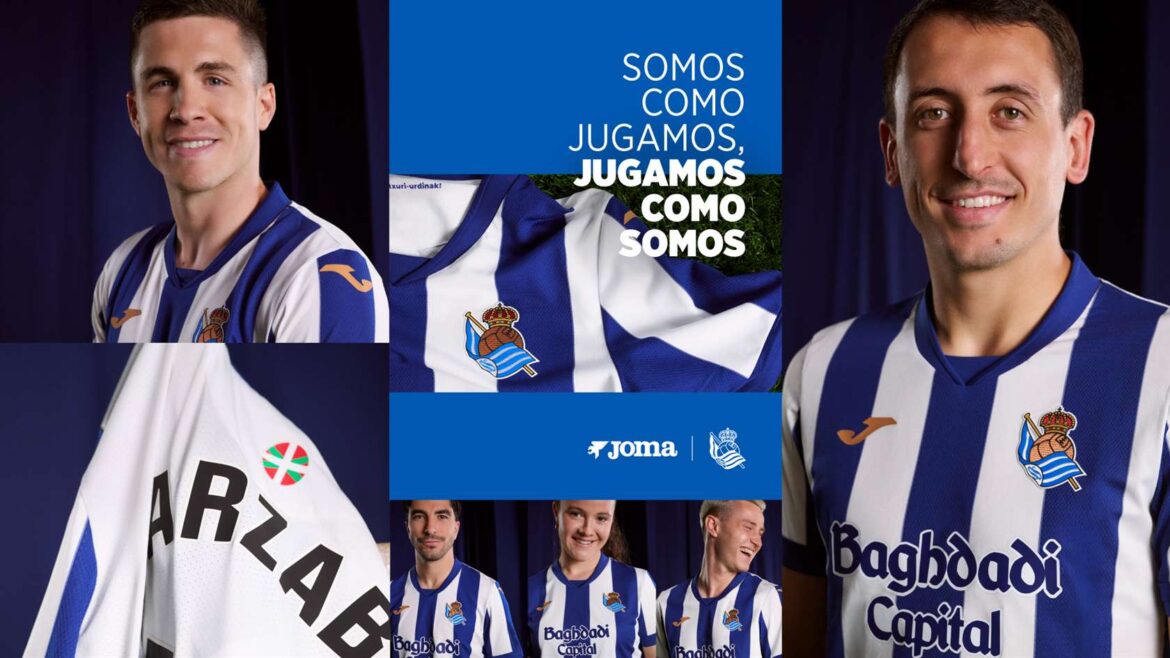 Camisa titular real sociedad 2026-2027 joma
