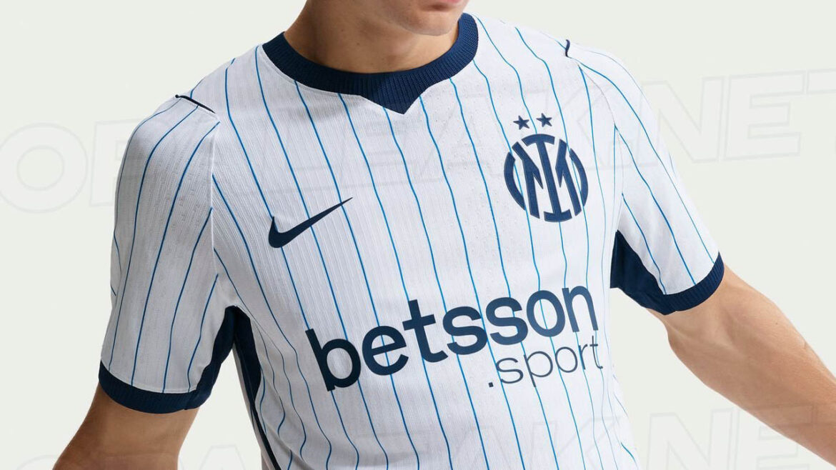 Camisa reserva da Inter de Milão 2026-2027 Nike kit