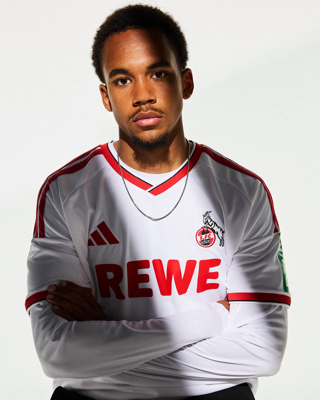 camisa titular colônia 2026-2027 adidas