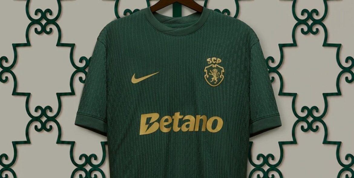 camisa 120 anos do Sporting CP 2026 nike