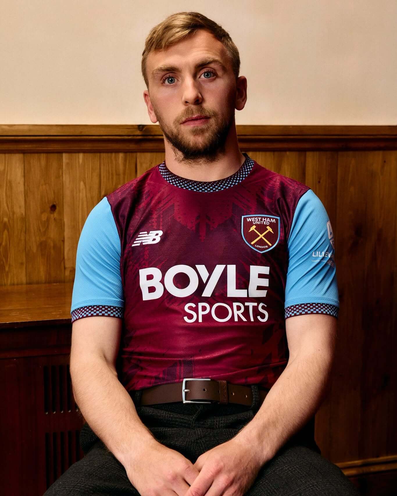 Camisa titular do West Ham 2026-2027 New Balance