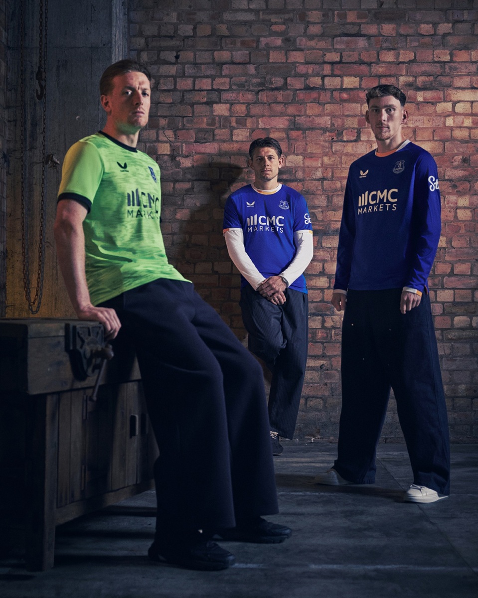 camisa titular everton 2026-2027 castore