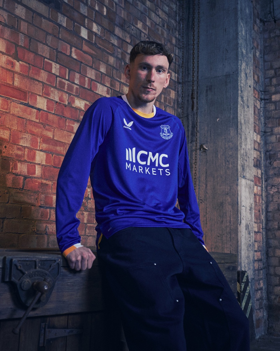 camisa titular everton 2026-2027 castore
