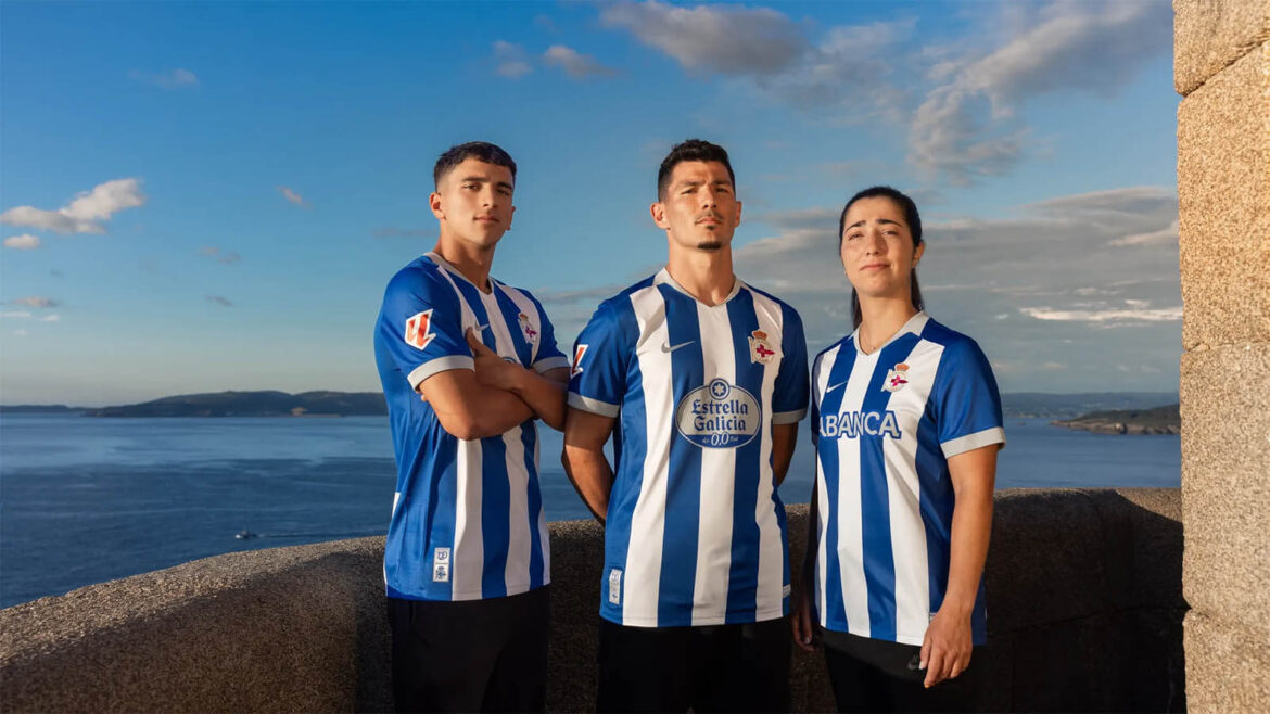 Camisa titular do Deportivo A Coruña 2026-2027 Nike