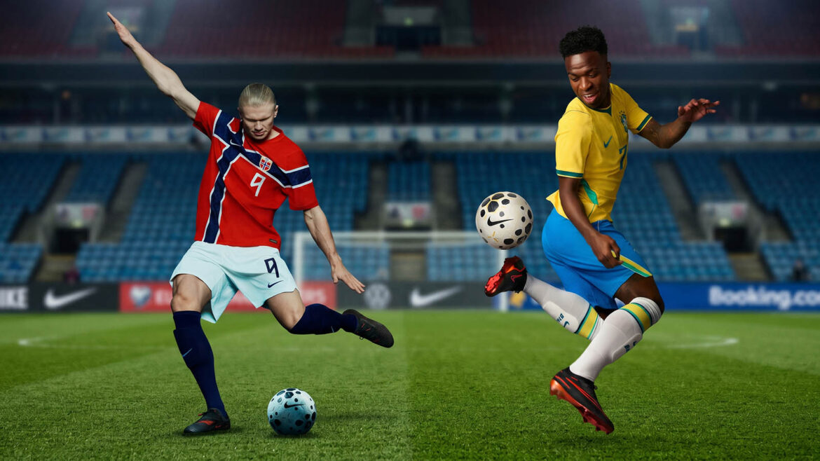 Brasil x Noruega Uniformes