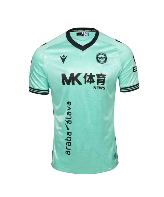 Terceira camisa do Deportivo Alavés 2026-2027 Macron