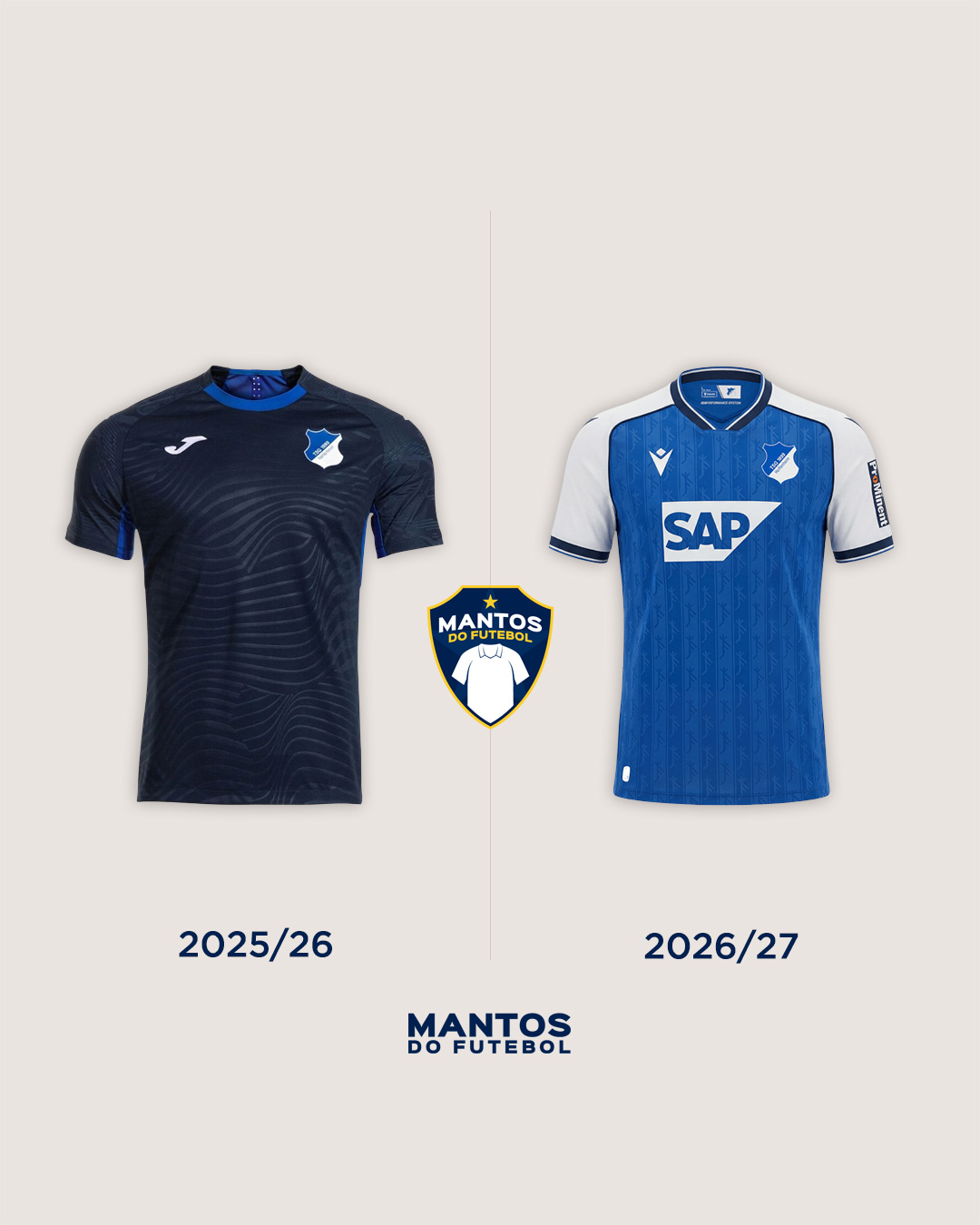 camisas hoffenheim 2026-2027 macron Home