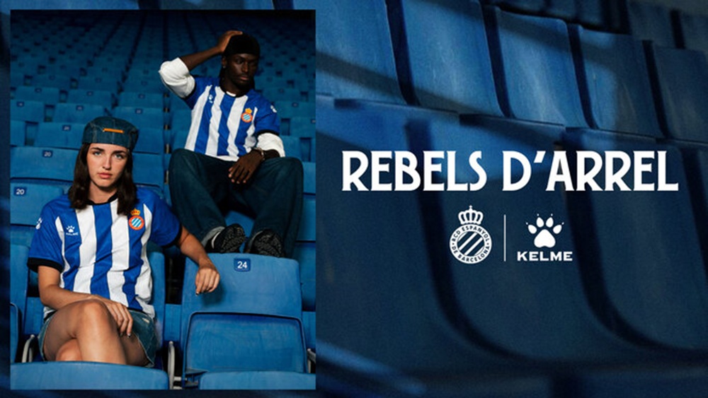 Camisa titular do Espanyol 2026-2027 Kelme