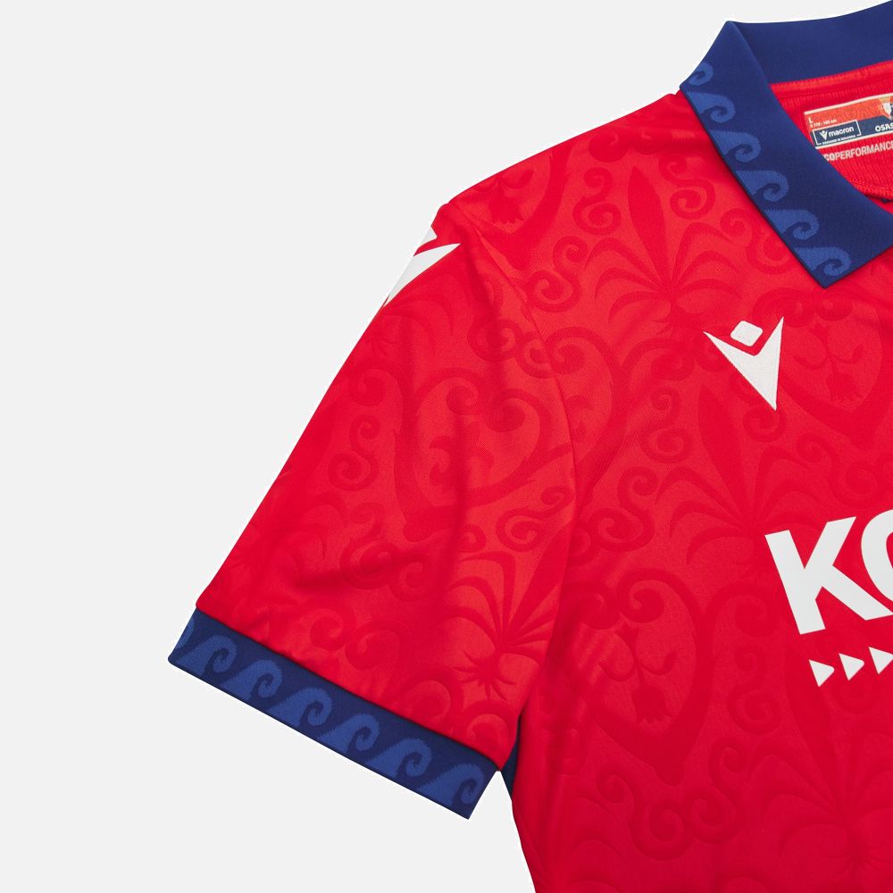 Camisa titular do Osasuna 2026-2027 Macron