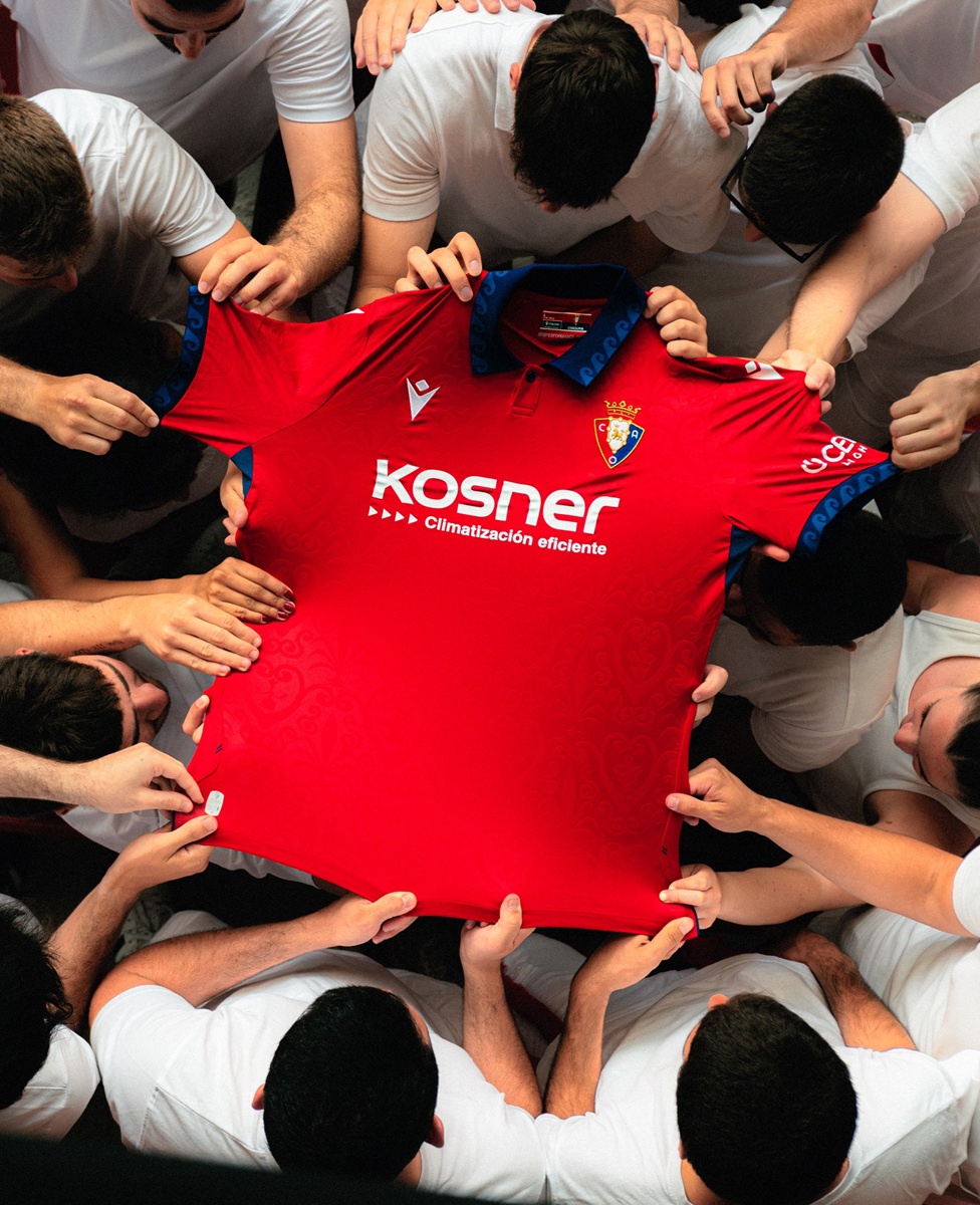 Camisa titular do Osasuna 2026-2027 Macron