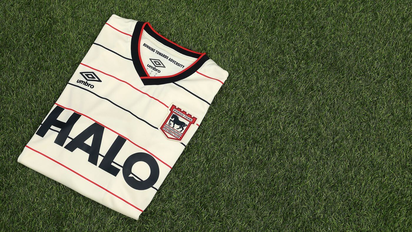 Camisa reserva do Ipswich Town 2026-2027 Umbro kit