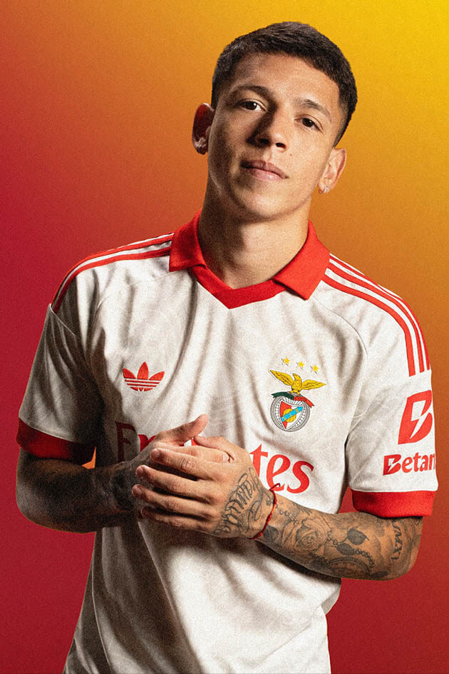 Camisa reserva do Benfica 2026-2027 adidas