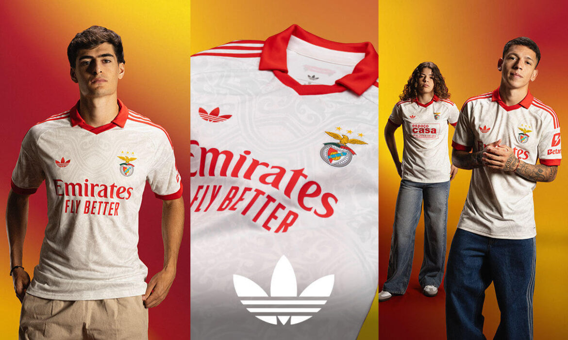 Camisa reserva do Benfica 2026-2027 adidas