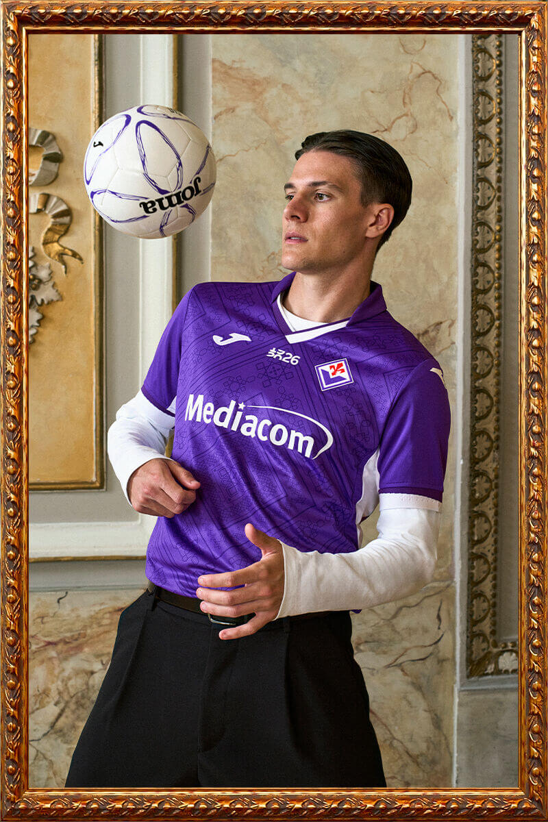 Camisa titular da Fiorentina 2026-2027 JOMA