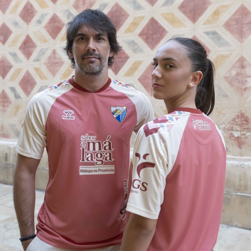 Camisa reserva do Malaga CF 2026-2027 Hummel