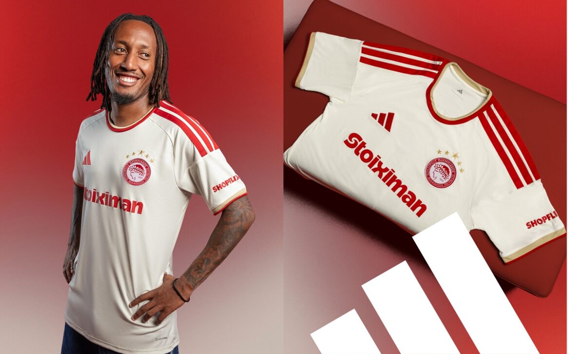 camisa reserva do Olympiacos 2026-2027 adidas
