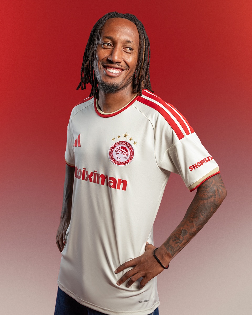 camisa reserva do Olympiacos 2026-2027 adidas