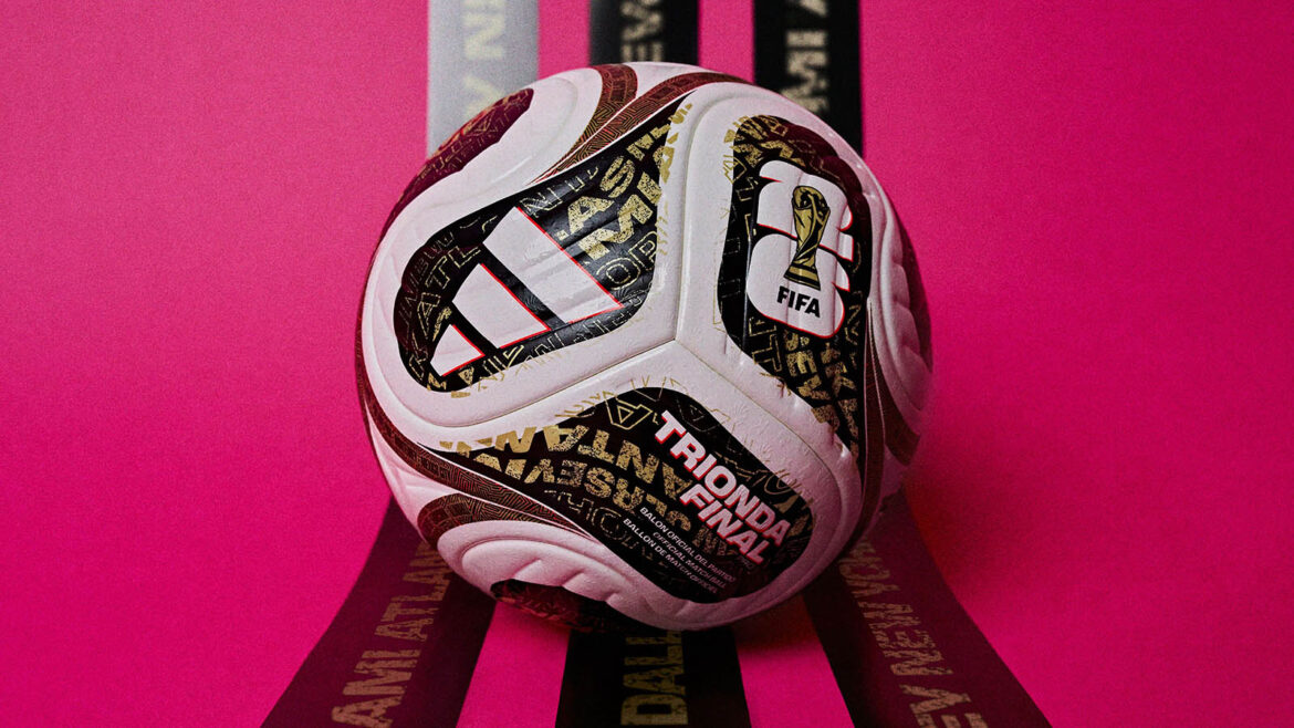 adidas revela a TRIONDA FINAL, bola das fases decisivas da Copa do Mundo 2026