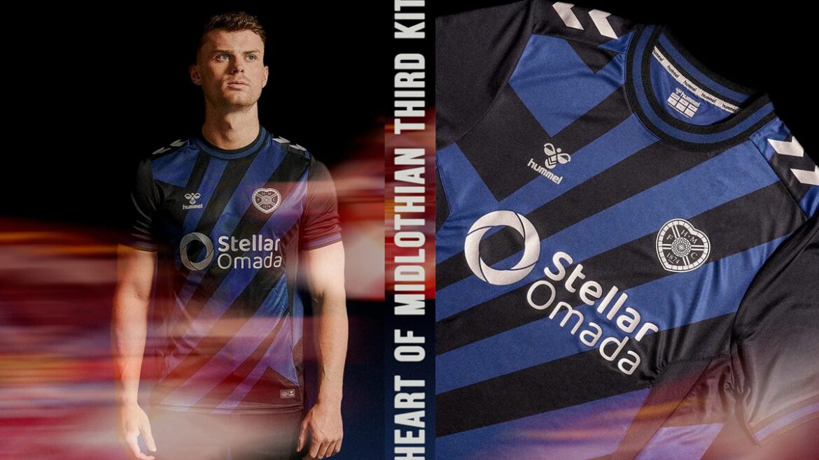 Terceira camisa hearts 2026-2027 hummel