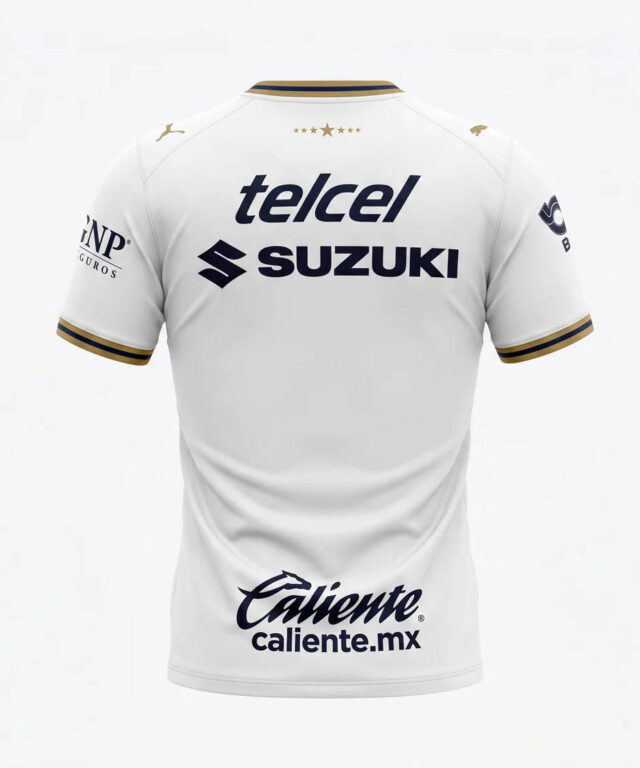 Camisa reserva do Pumas 2026-2027 PUMA kit