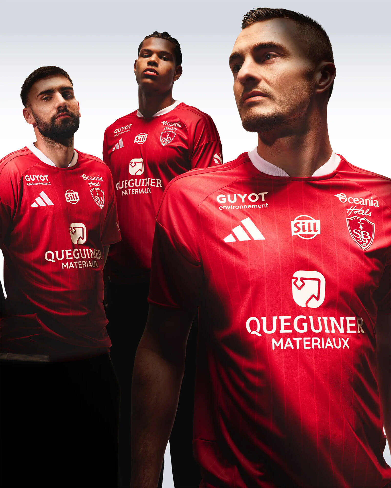 Camisa titular do Brest 2026-2027 adidas