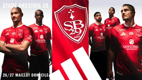 Camisa titular do Brest 2026-2027 adidas