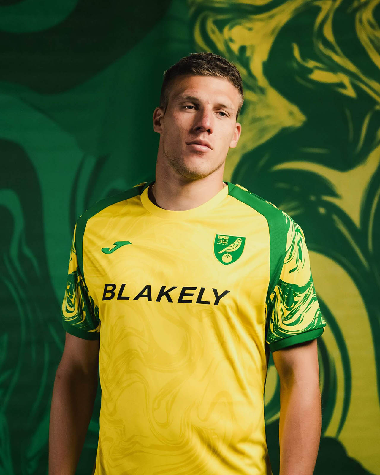 Camisa titular do Norwich City 2026-2027 JOMA kit
