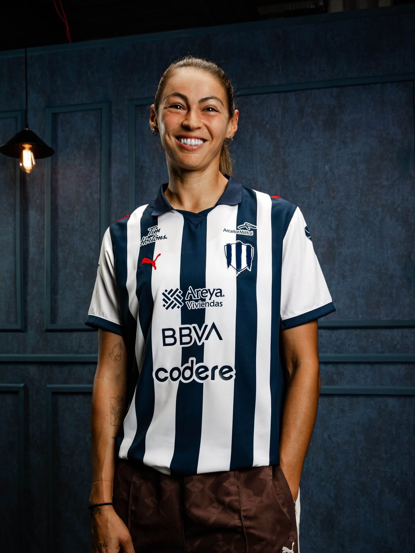 Camisa titular da Rayadas de Monterrey 2026-2027 PUMA