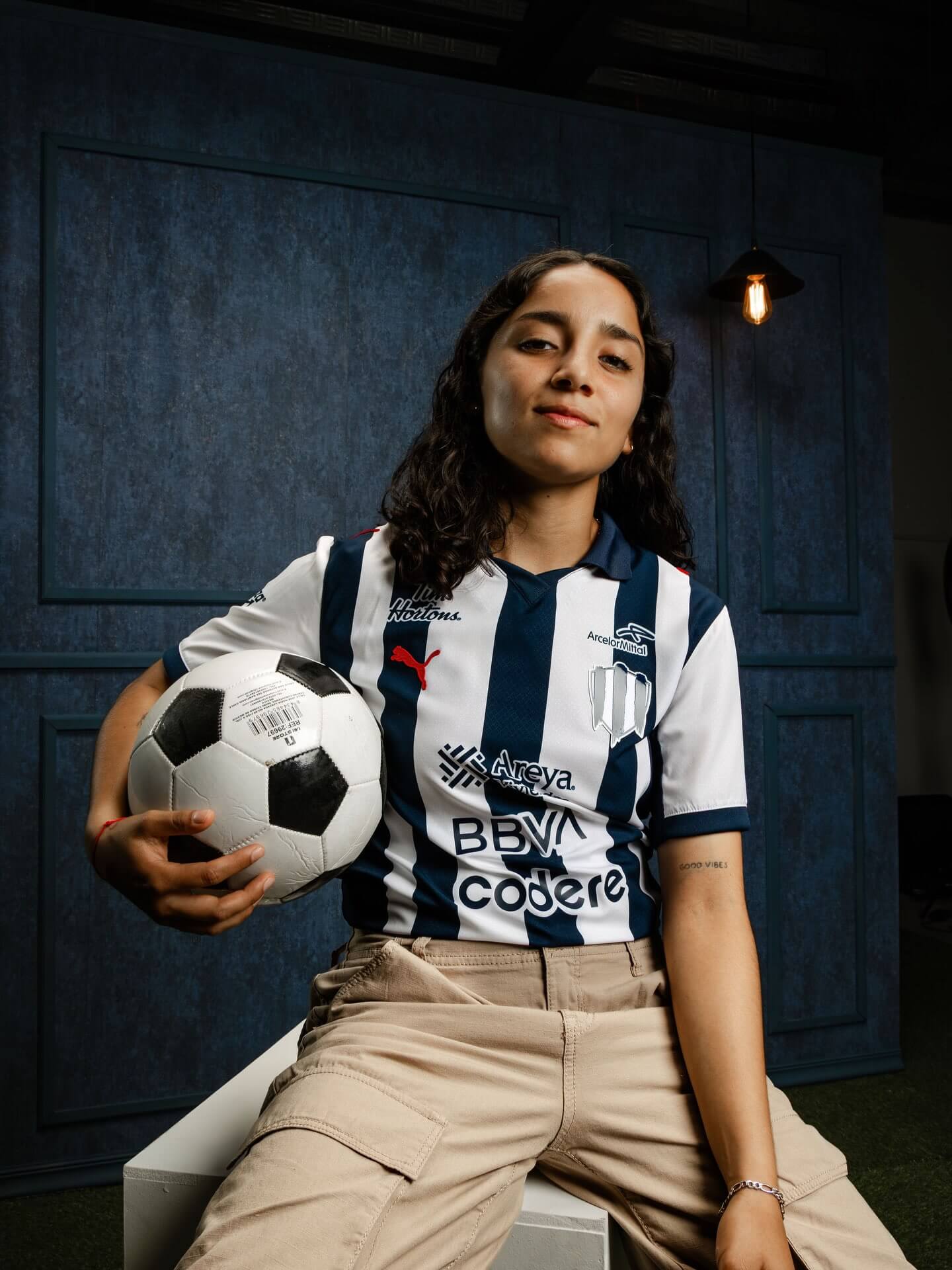 Camisa titular da Rayadas de Monterrey 2026-2027 PUMA