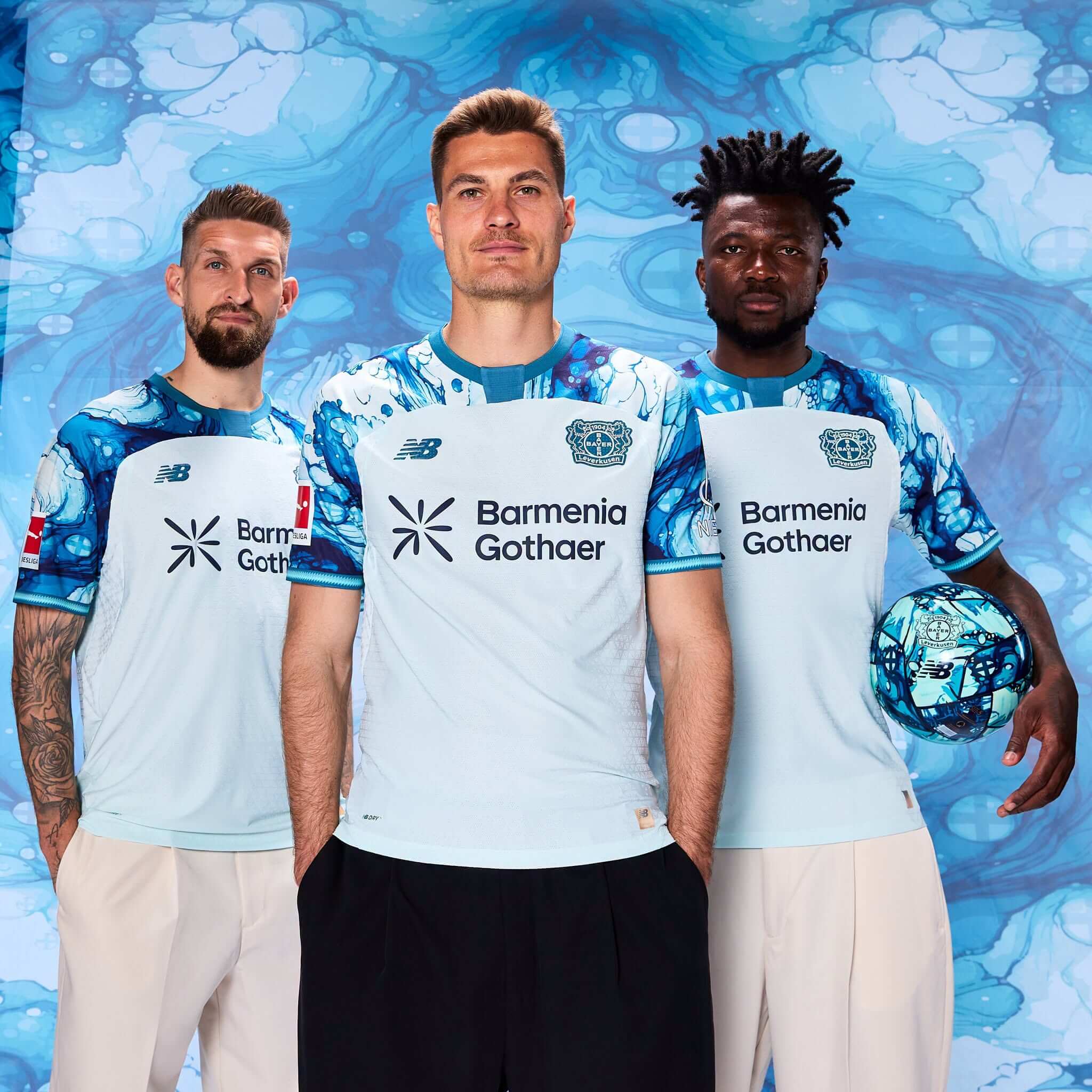 Camisa reserva do Bayer Leverkusen 2026-2027 New Balance